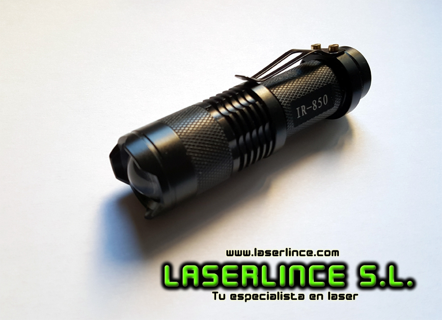 Mini Infrared Flashlight (1W Power) 850nm